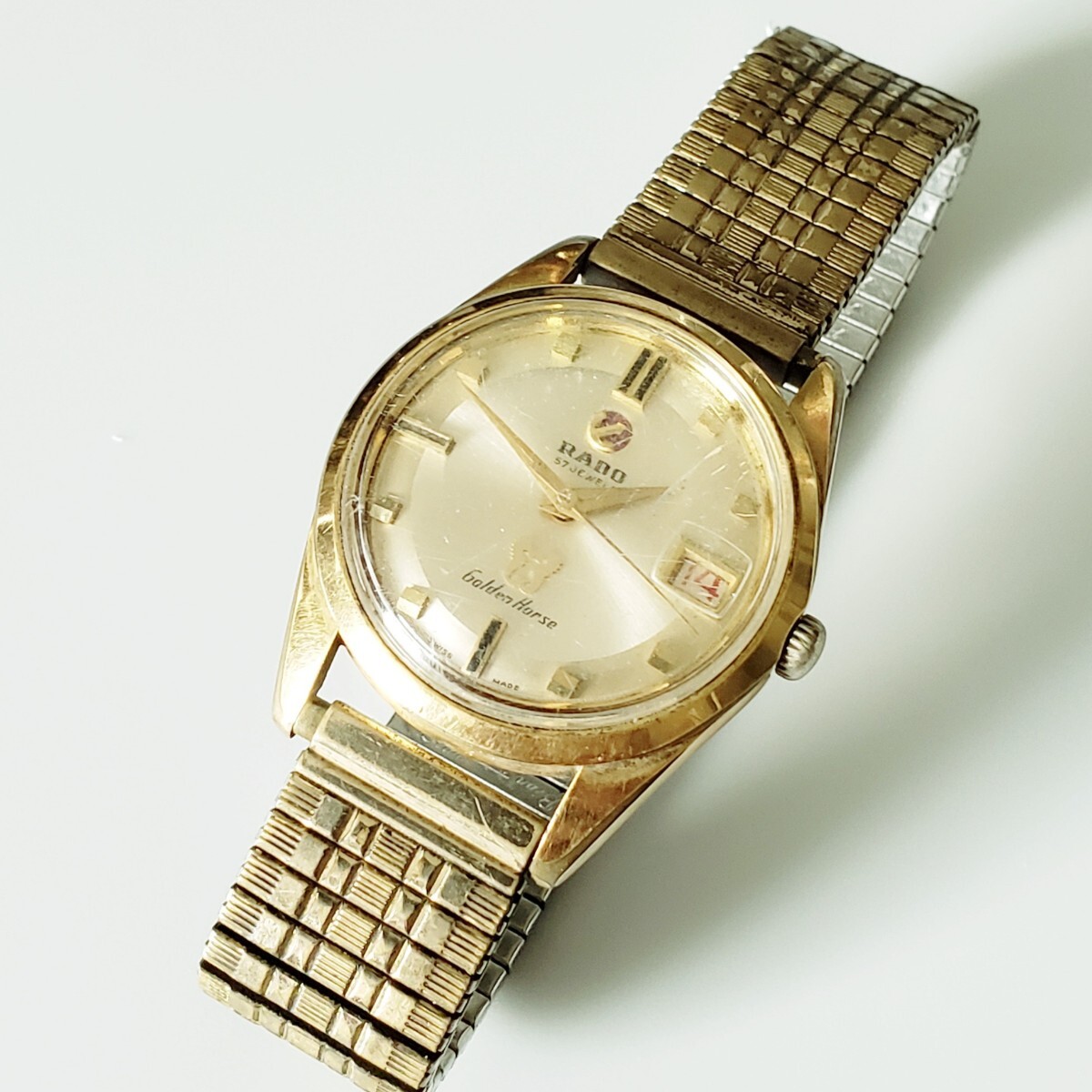 稼働品 RADO GOLDEN HORSE 57石 ラドー ゴールデンホース 腕時計 自動