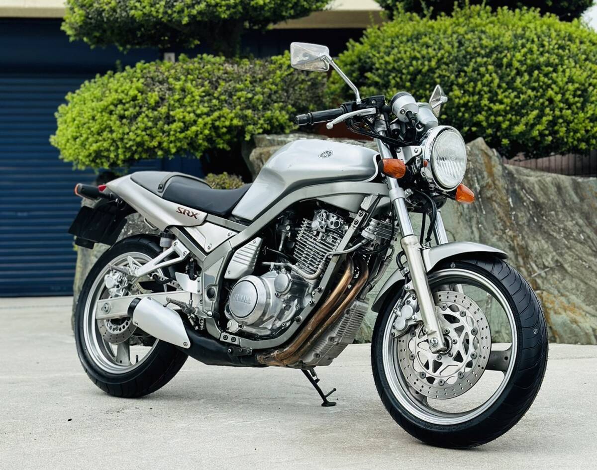 YAMAHA　SRX400-4　3VN-088※　4912km　タイヤ前後新品　【茨城県古河市から】　予備車検取得します　現状動画・配送費検索あります_2