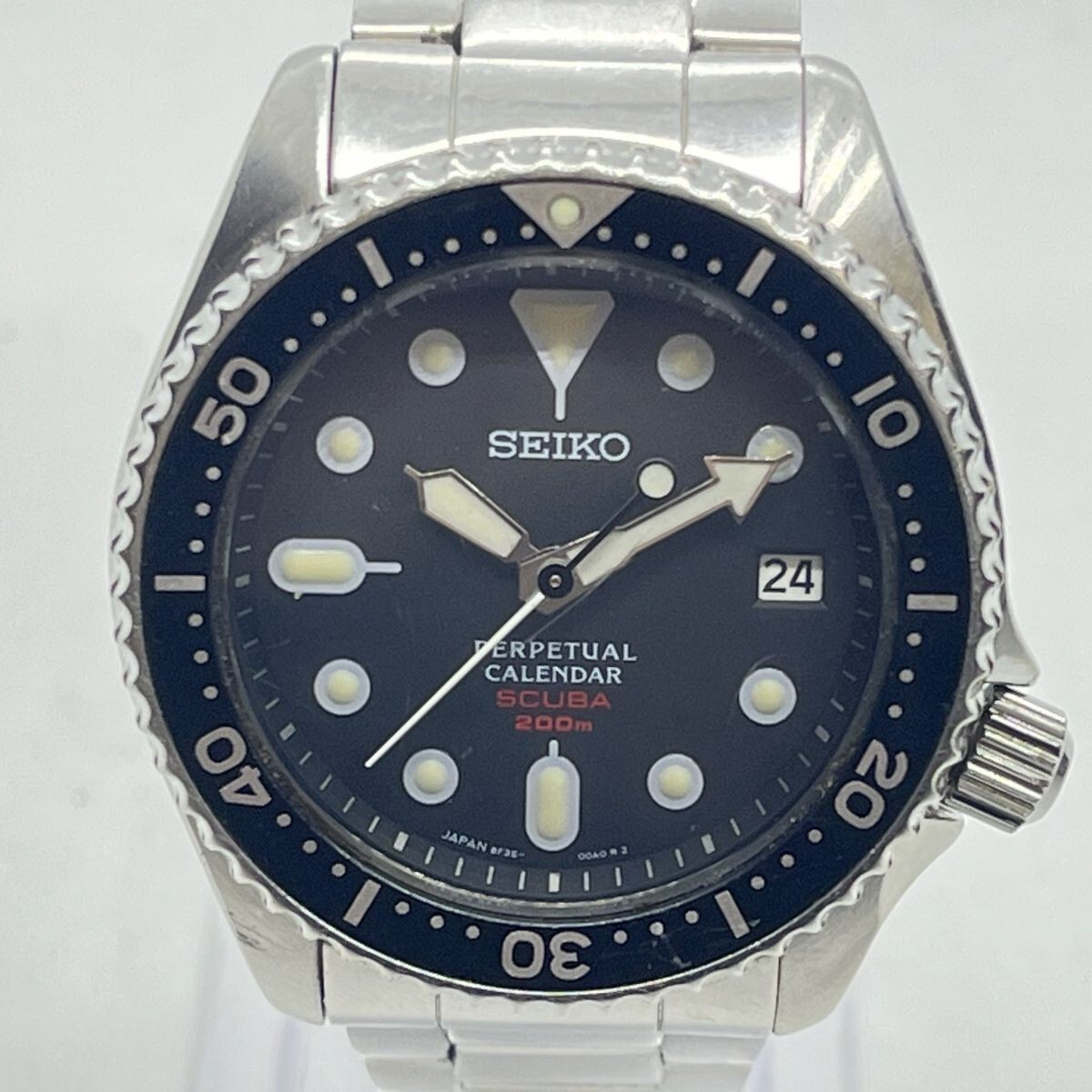 K136-SB2-1191◎ SEIKO セイコー 8F35-00A0 スキューバ SCUBA 200m 