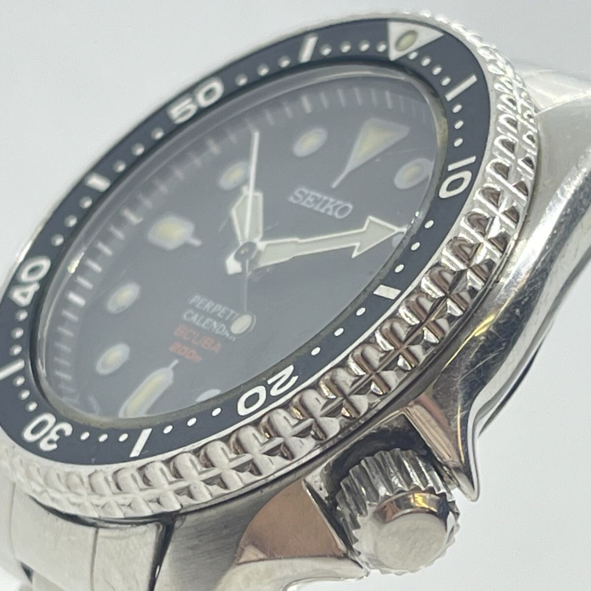 K136-SB2-1191◎ SEIKO セイコー 8F35-00A0 スキューバ SCUBA 200m 