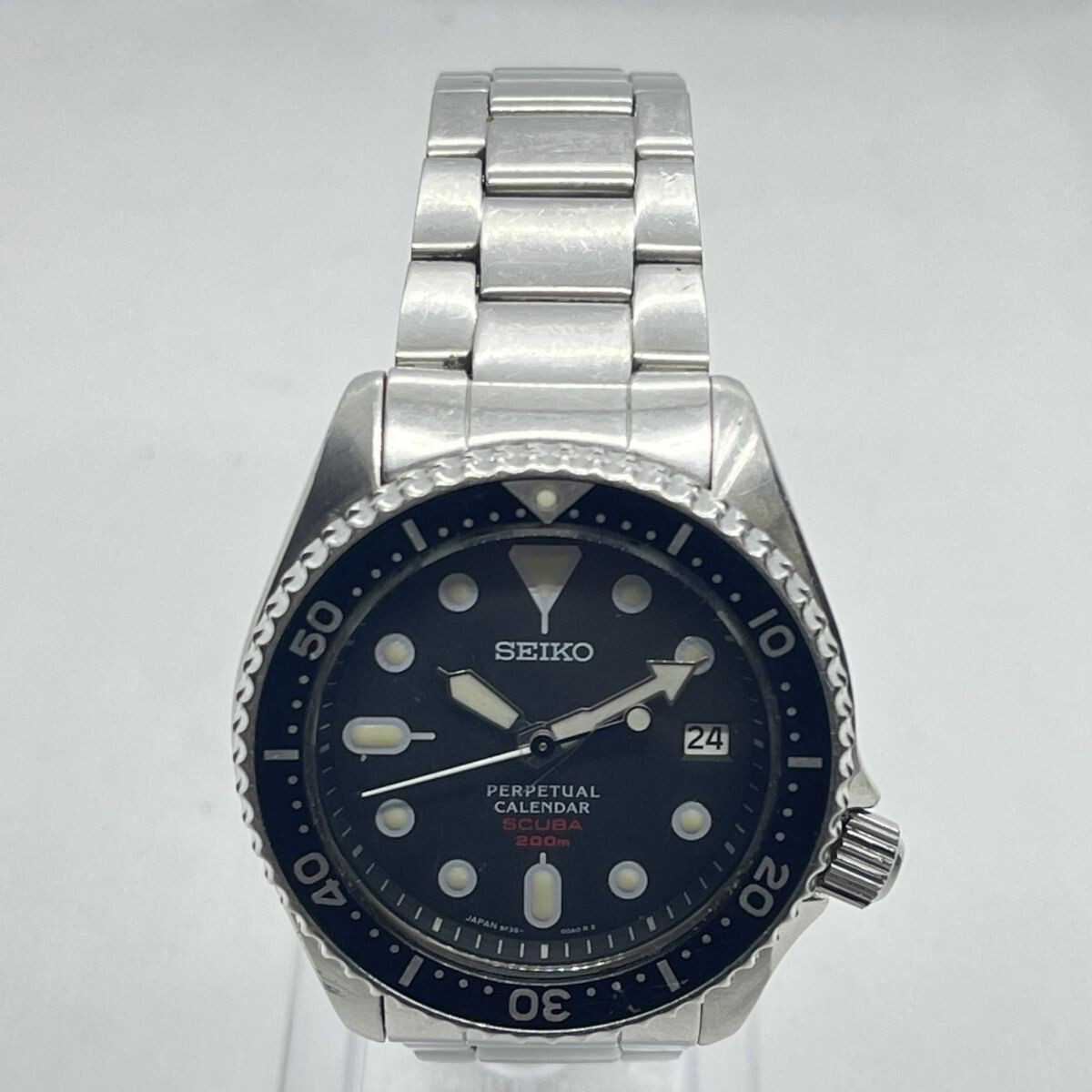 K136-SB2-1191◎ SEIKO セイコー 8F35-00A0 スキューバ SCUBA 200m 