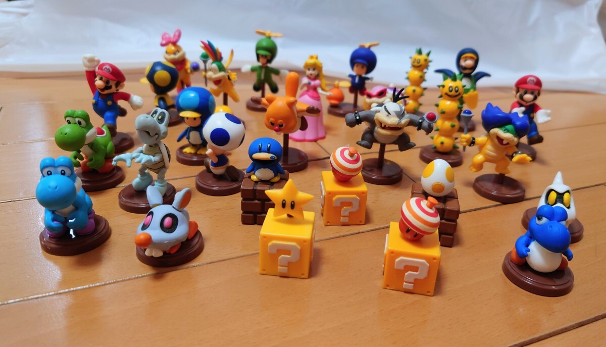約30個 スーパーマリオ チョコエッグ フィギュア まとめて ルイージ