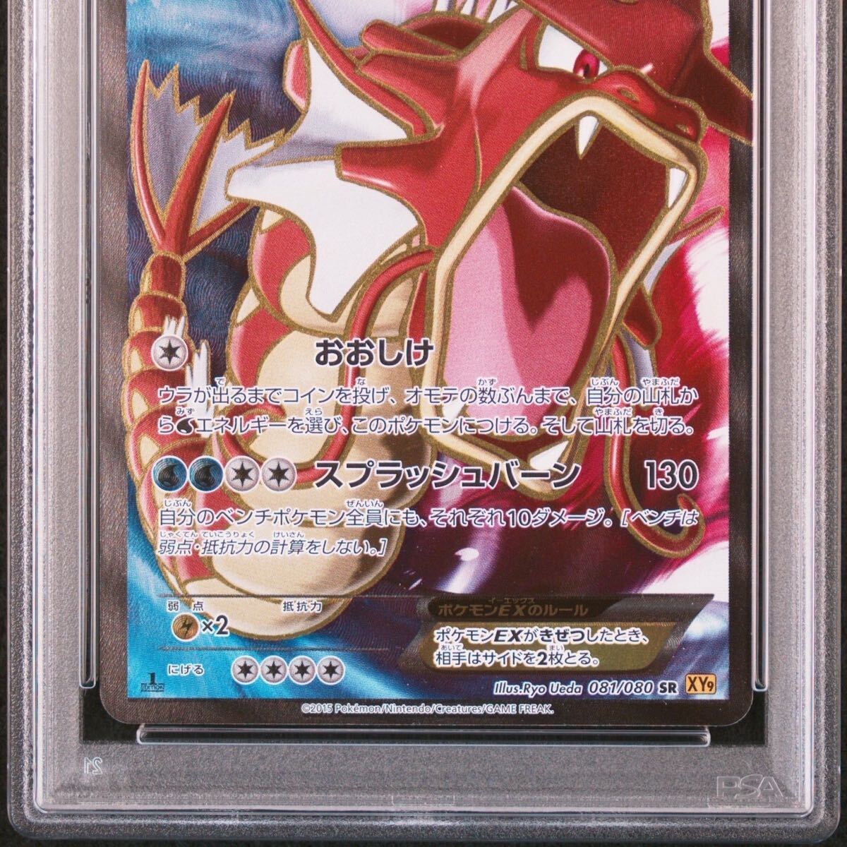 psa10 ギャラドスex sr ポケモンカード 081/080 破天の怒り 2015 P.M.
