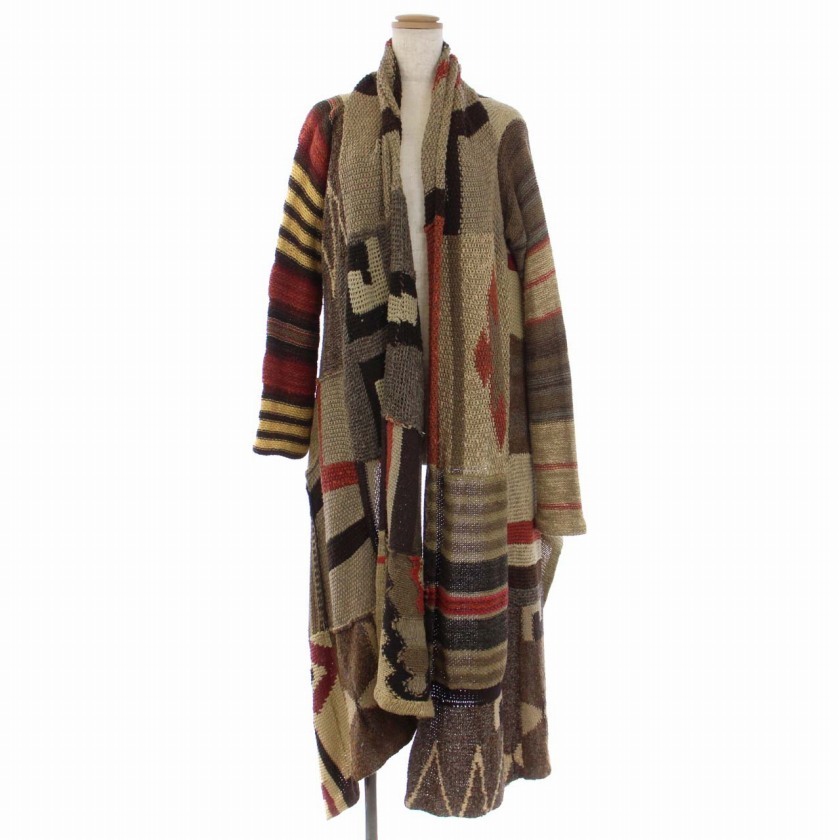 ラルフローレン RALPH LAUREN HAND KNIT ニット ショールカラー 