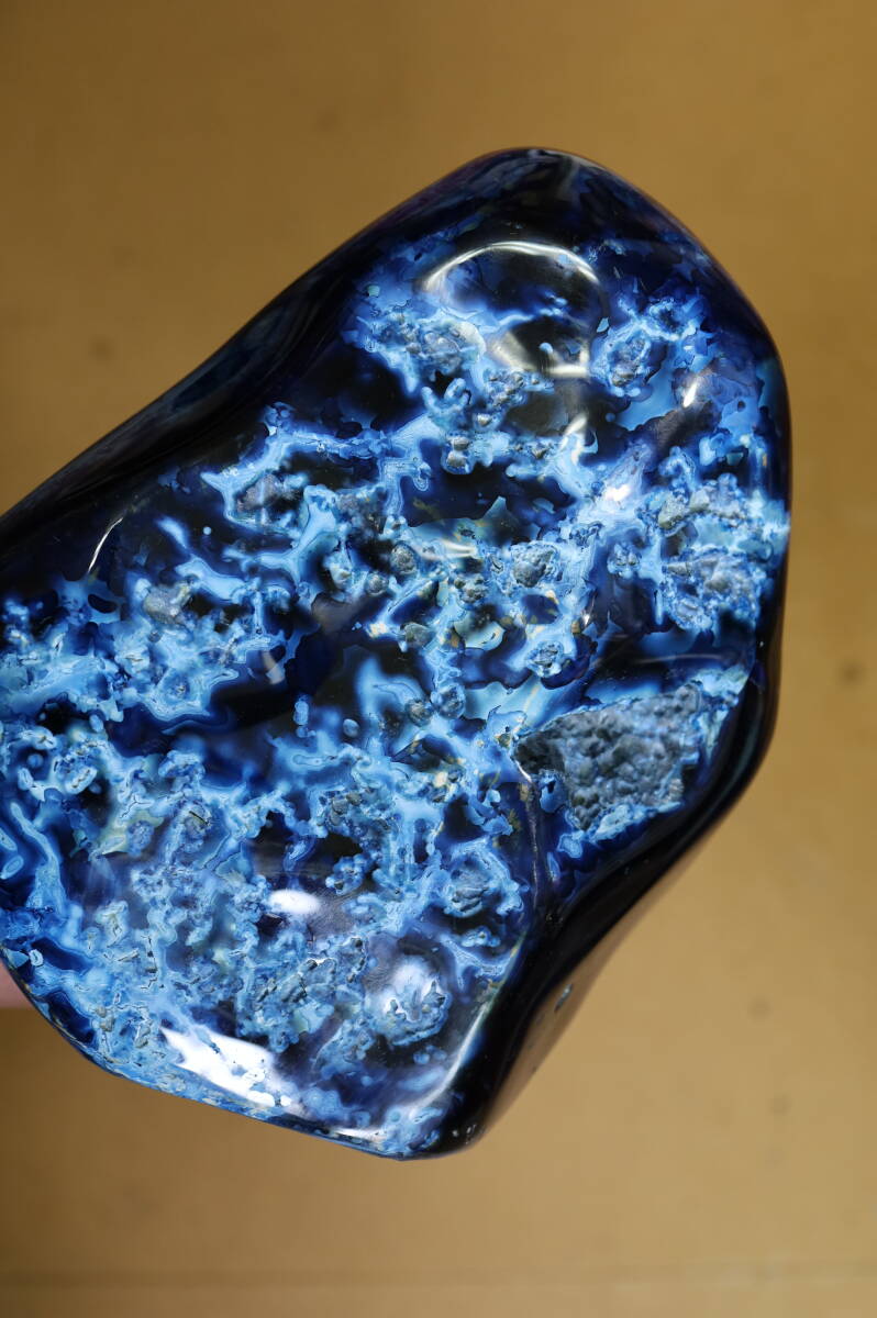 青瑪瑙 3.4kg メノウ 原石 誕生石 鑑賞石 自然石 天然石 宝石 鉱物