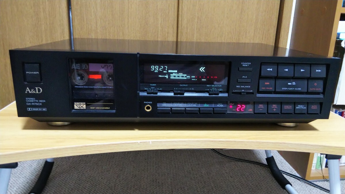AKAI（A&D） GX-R75CX クイックリバース ステレオカセットデッキ