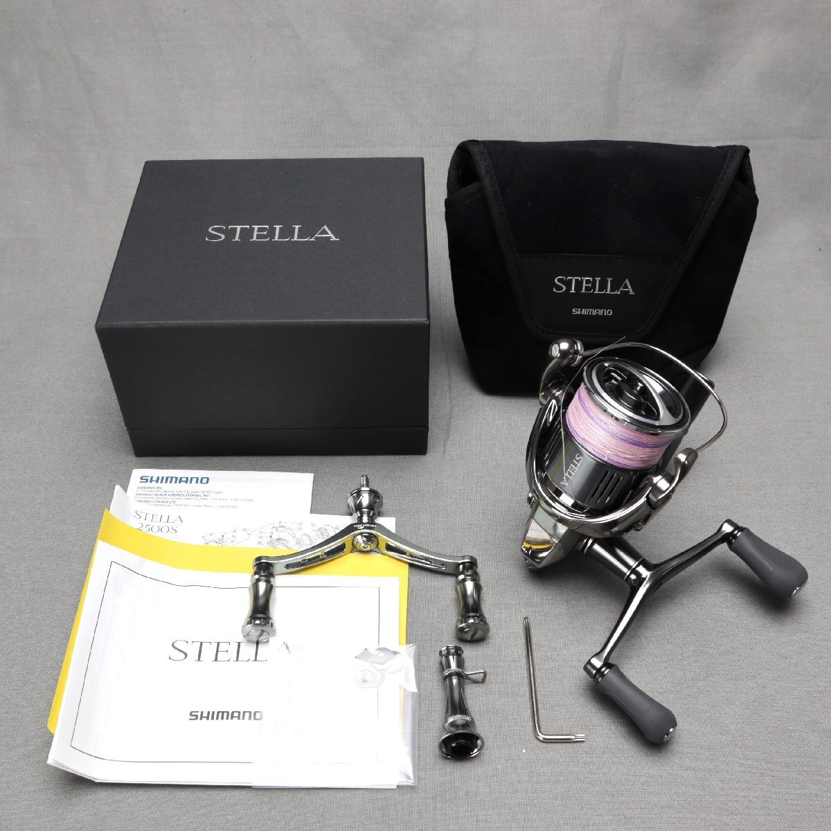 Moulinet Toupie Shimano Stella 3000 Occasion - Fabriqué Au Japon, Pour Pêche En Mer, Couleur Argent