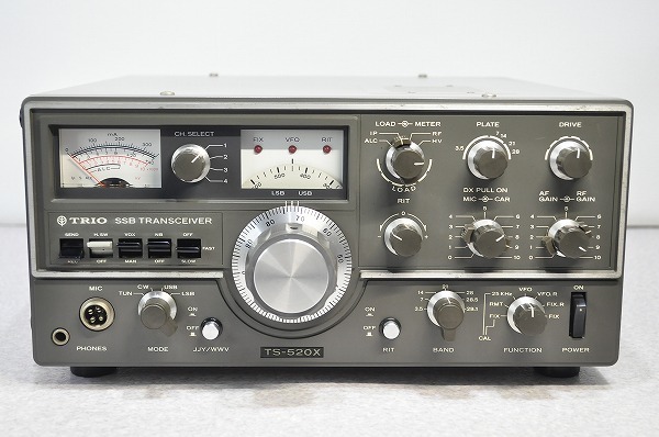 未チェック□現状 TRIO トリオ TS-520X トランシーバー アマチュア無線