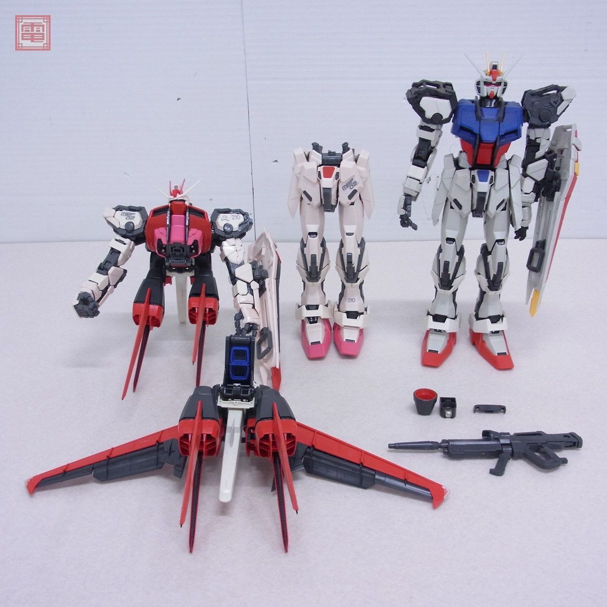 組立済 バンダイ PG 1/60 エールストライクガンダム/ 計2点セット 破損