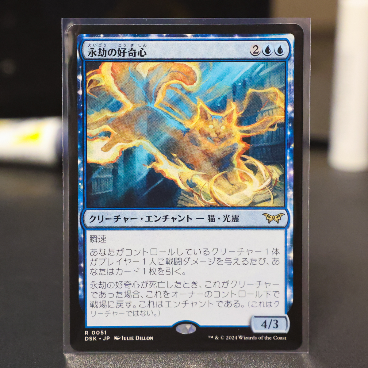 【MTG】永劫の好奇心　日　在庫2枚【青黒ミッド】_1