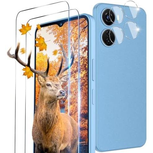 ZTE IV 用 ガラスフィルム 指紋認証対応】 【2+2枚セット 2枚 IV★ A302ZT 5G フィルム Libero + ★サイズ:対応_1