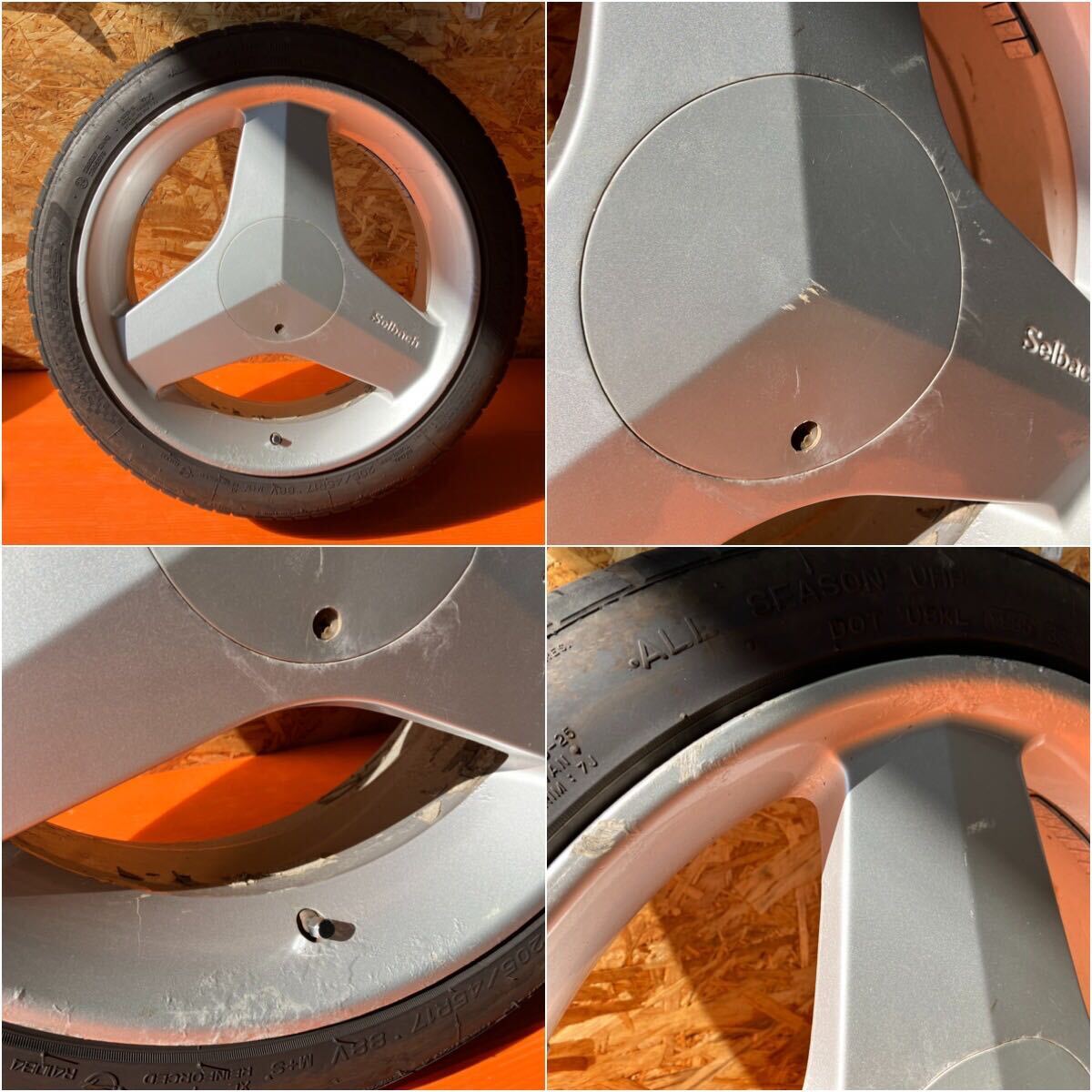 ENKEI エンケイ セルバッハ Selbach 17インチ 7J +35 5H 4H PCD100