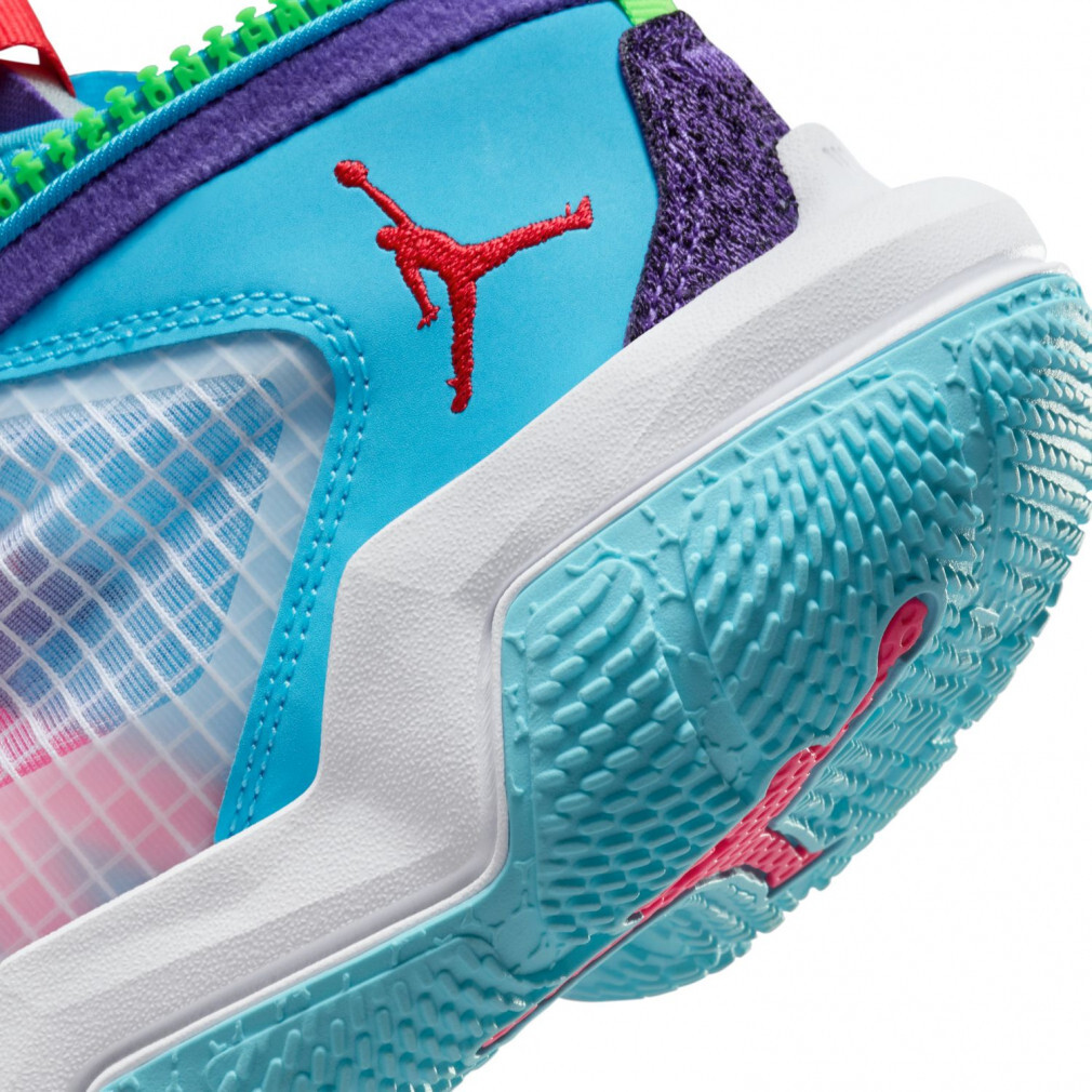 ☆NIKE JORDAN WHY NOT .6 PF 白/明赤/水色/黄緑/ピンク 30.0cm ナイキ