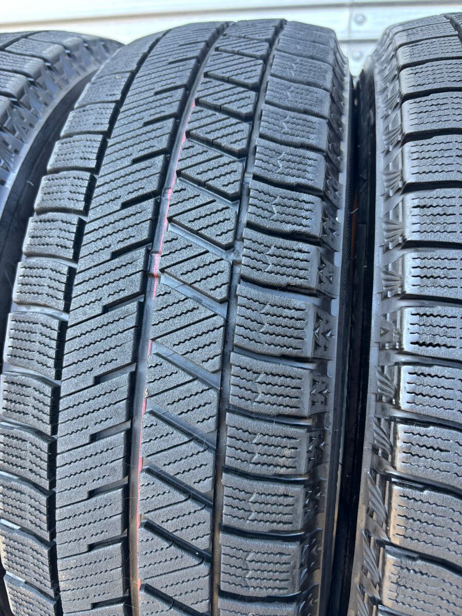 バリ山　155/65R14 4本　 ブリヂストン BLIZZAK VRX3 スタッドレス　2021年製　BRIDGESTONE _4