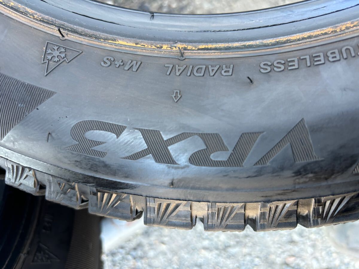 バリ山　155/65R14 4本　 ブリヂストン BLIZZAK VRX3 スタッドレス　2021年製　BRIDGESTONE _8