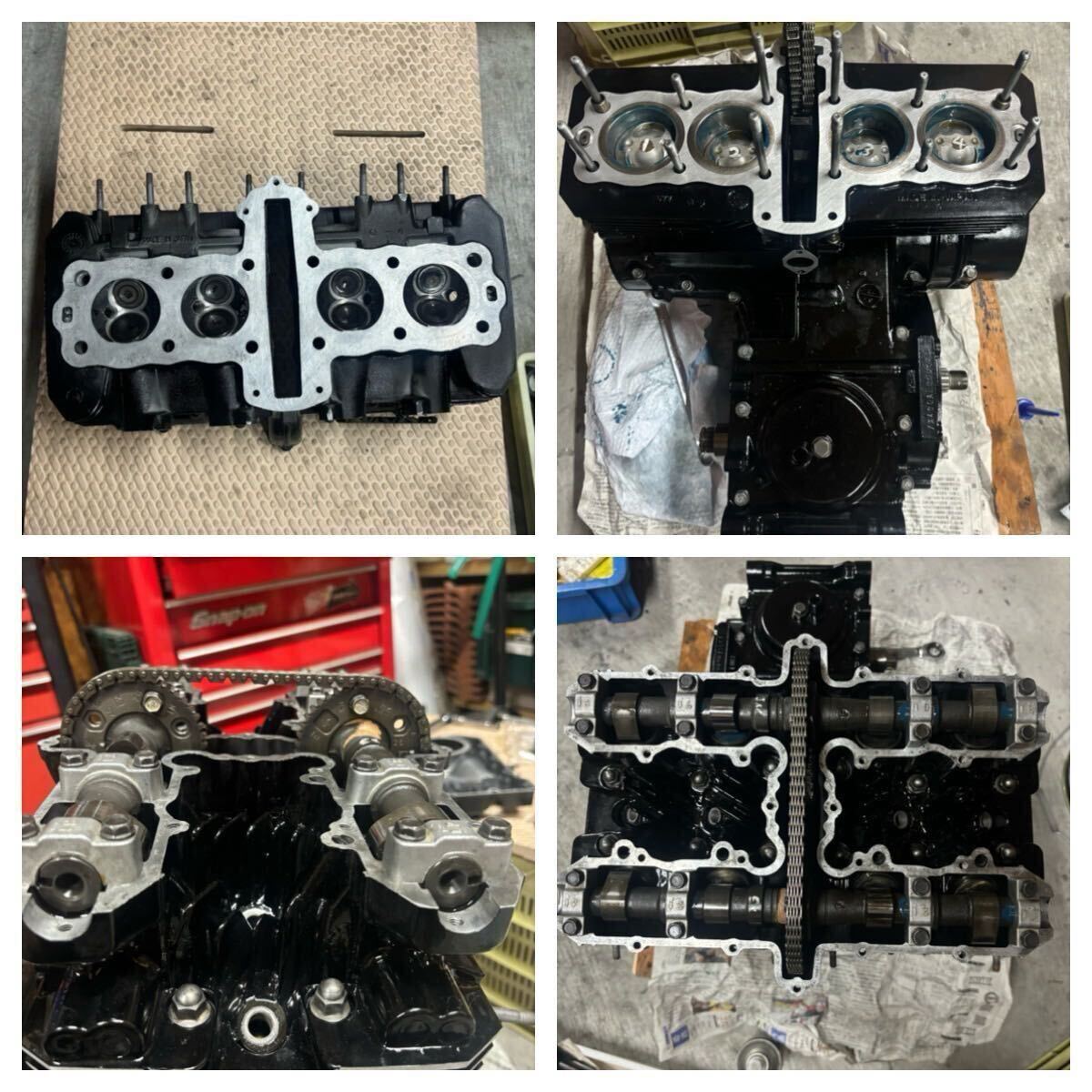 GPZ400 塗装済 オーバーホール済み エンジン ZX400AE GPZ400 GPZ400F