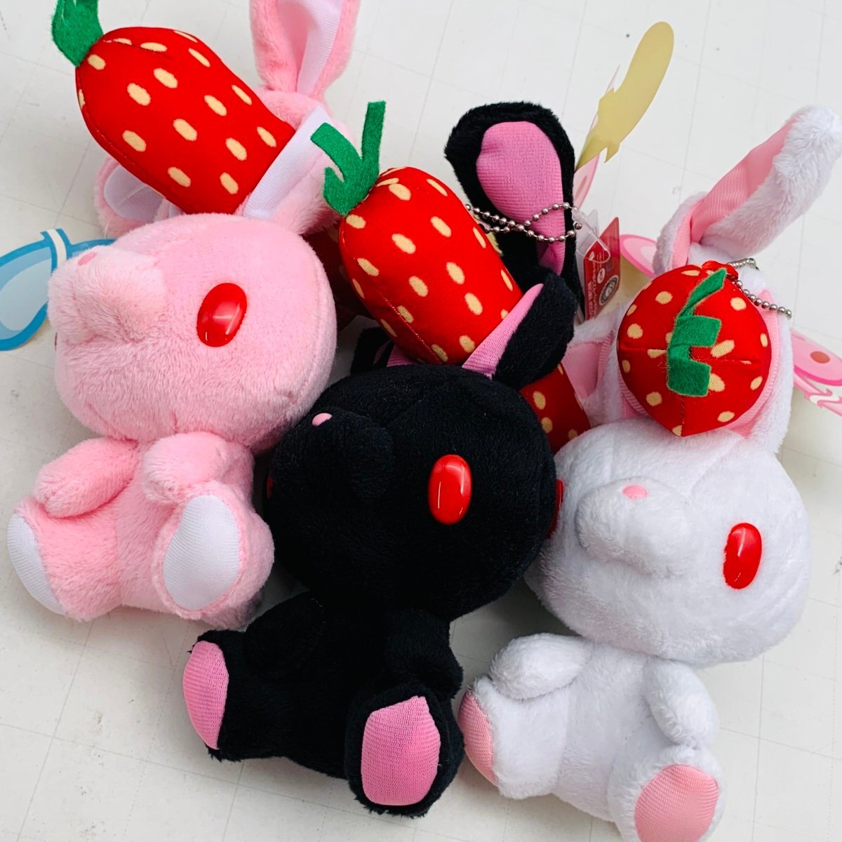 新品 タイトー チャックスGP 汎用うさぎ 悪魔型 ぬいぐるみマスコット