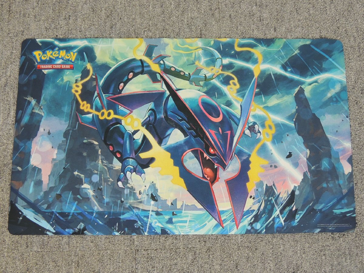ポケモンカード 海外版 プレイマット メガレックウザ /SHINY MEGA