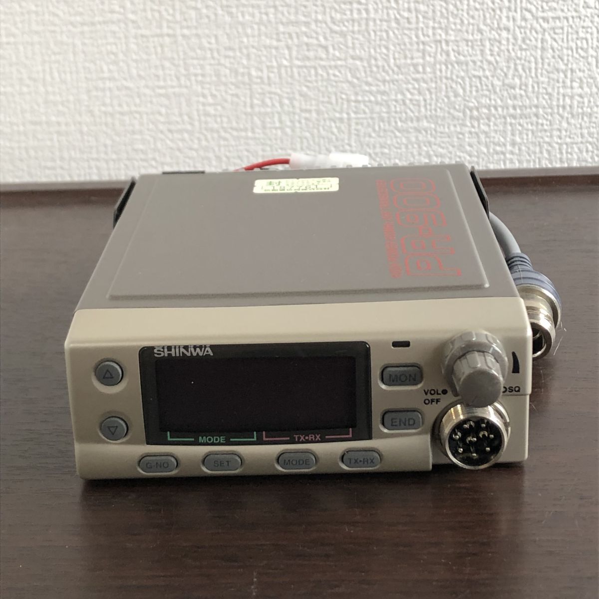 動作未確認 パーソナル無線機 SHINWA PR-900 箱、取説付き /49-1