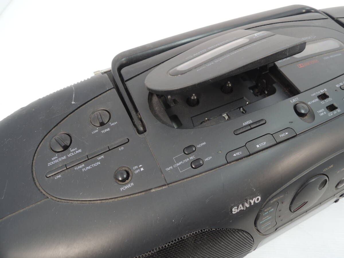 SANYO ZOO SCENE CDラジカセ 本体 PH-Z30(K) △現状品 SANYO サンヨー CDラジカセ ZooSCENE PH-Z50(K) 通電確認済み