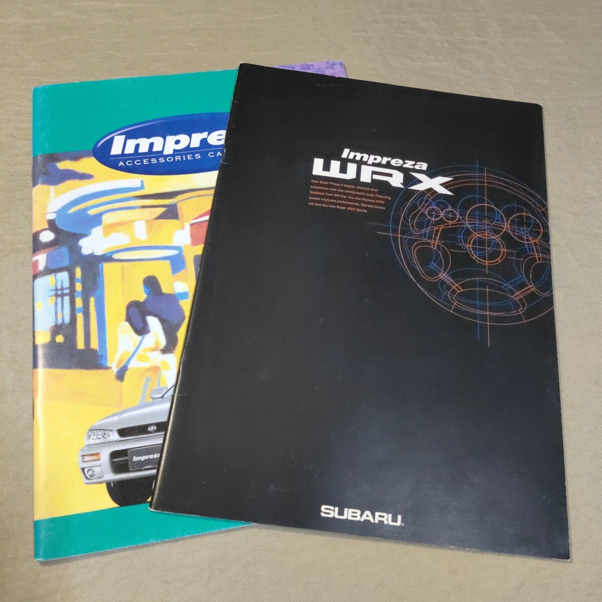 インプレッサ WRX STi GC8 GF8 & インプレッサWRX カタログ 