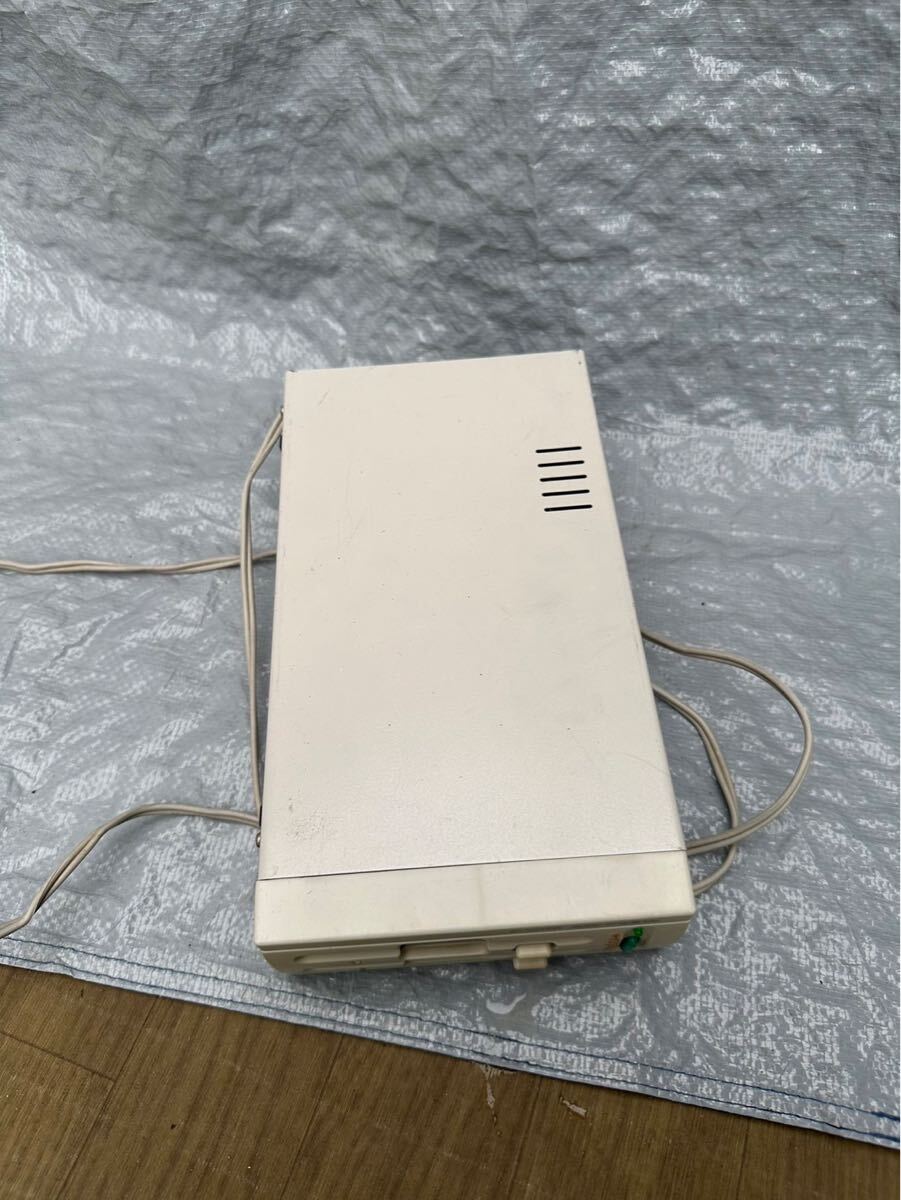 アルファデータ 外付3.5フロッピードライブ AD-F35W☆動作未確認の為