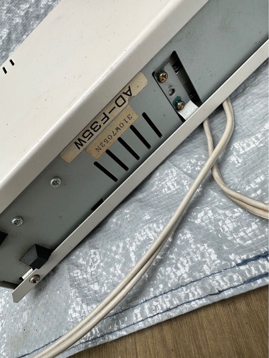 アルファデータ 外付3.5フロッピードライブ AD-F35W☆動作未確認の為