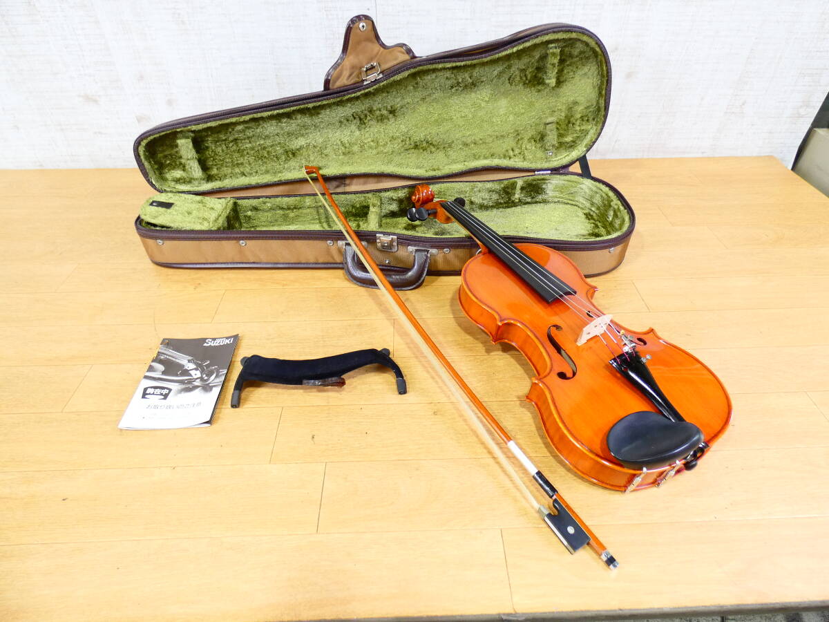 USED!SUZUKI Violin バイオリン No.330 Size:4/4☆スズキ/弓・ケース
