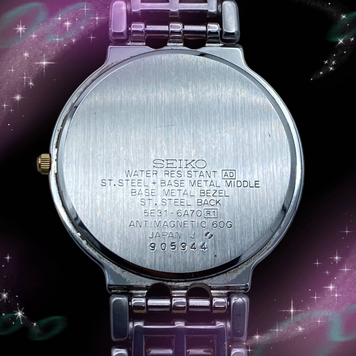 美品 稼働品》 セイコー SEIKO ドルチェ DOLCE メンズ腕時計 ローマン