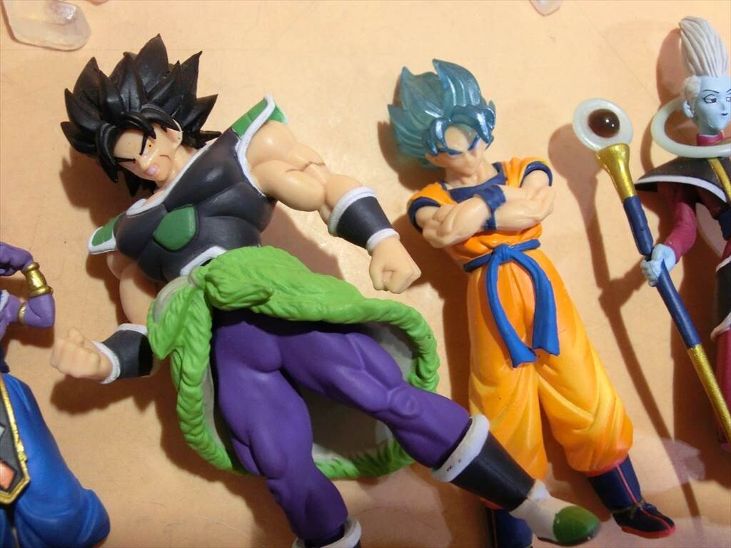 T【ア6-81】【60サイズ】△HGドラゴンボール超 フィギュア 全5種セット
