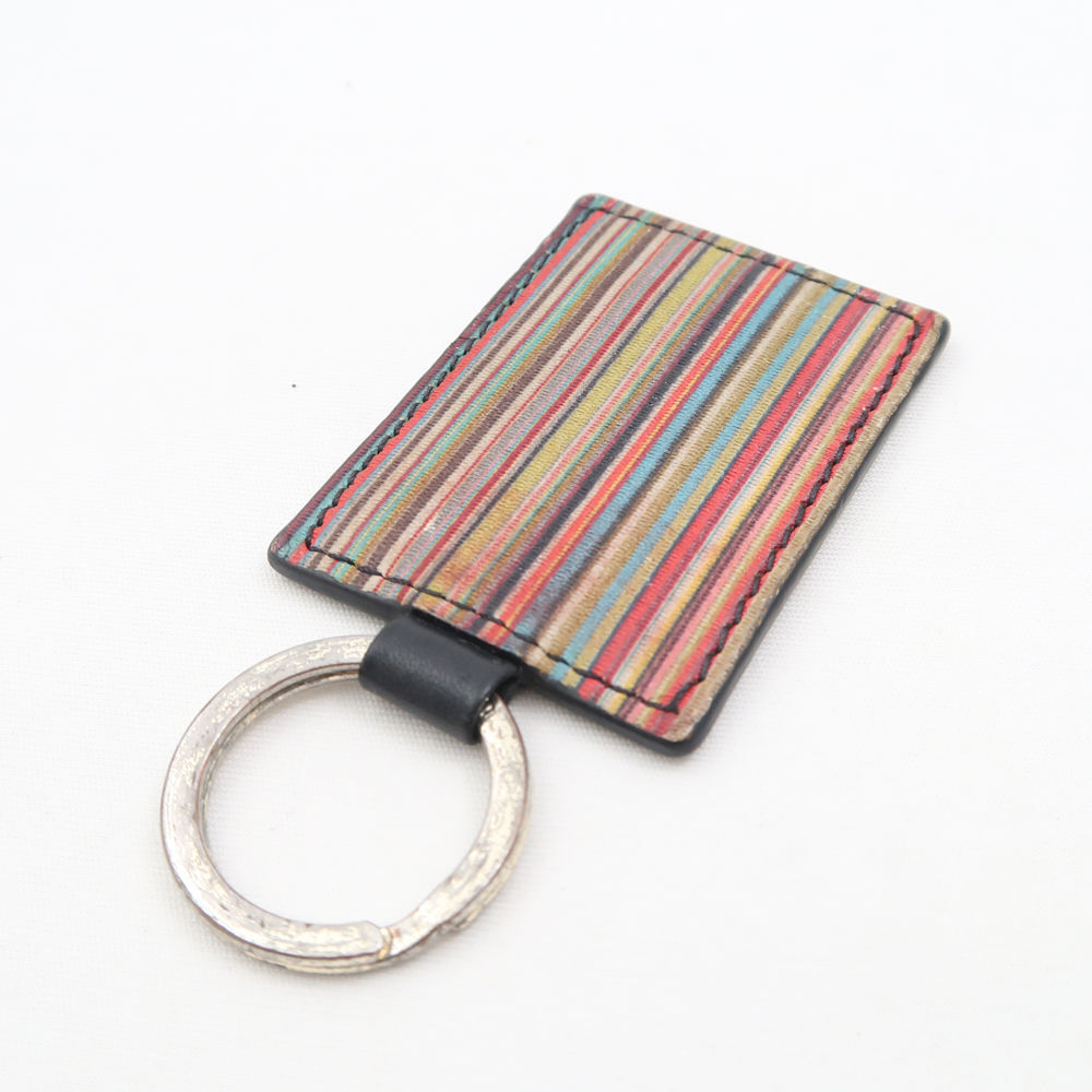 Paul Smith ポールスミス キーリング キーホルダー マルチストライプ