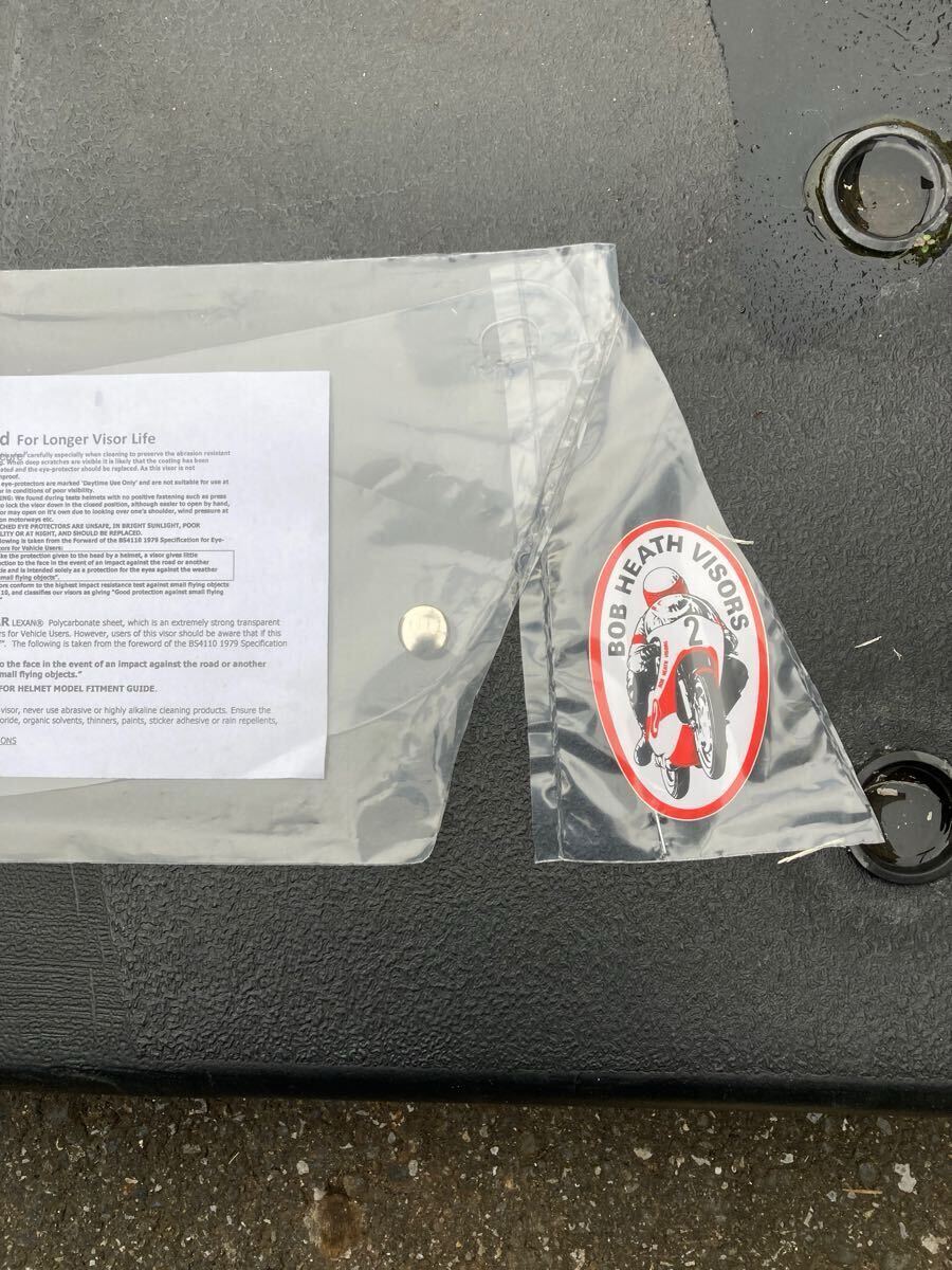 BELL STAR 2 BELL STAR 3 SHIELD クリア/ボブヒースバイザーベルスター2スター3シールド　族ヘル_3