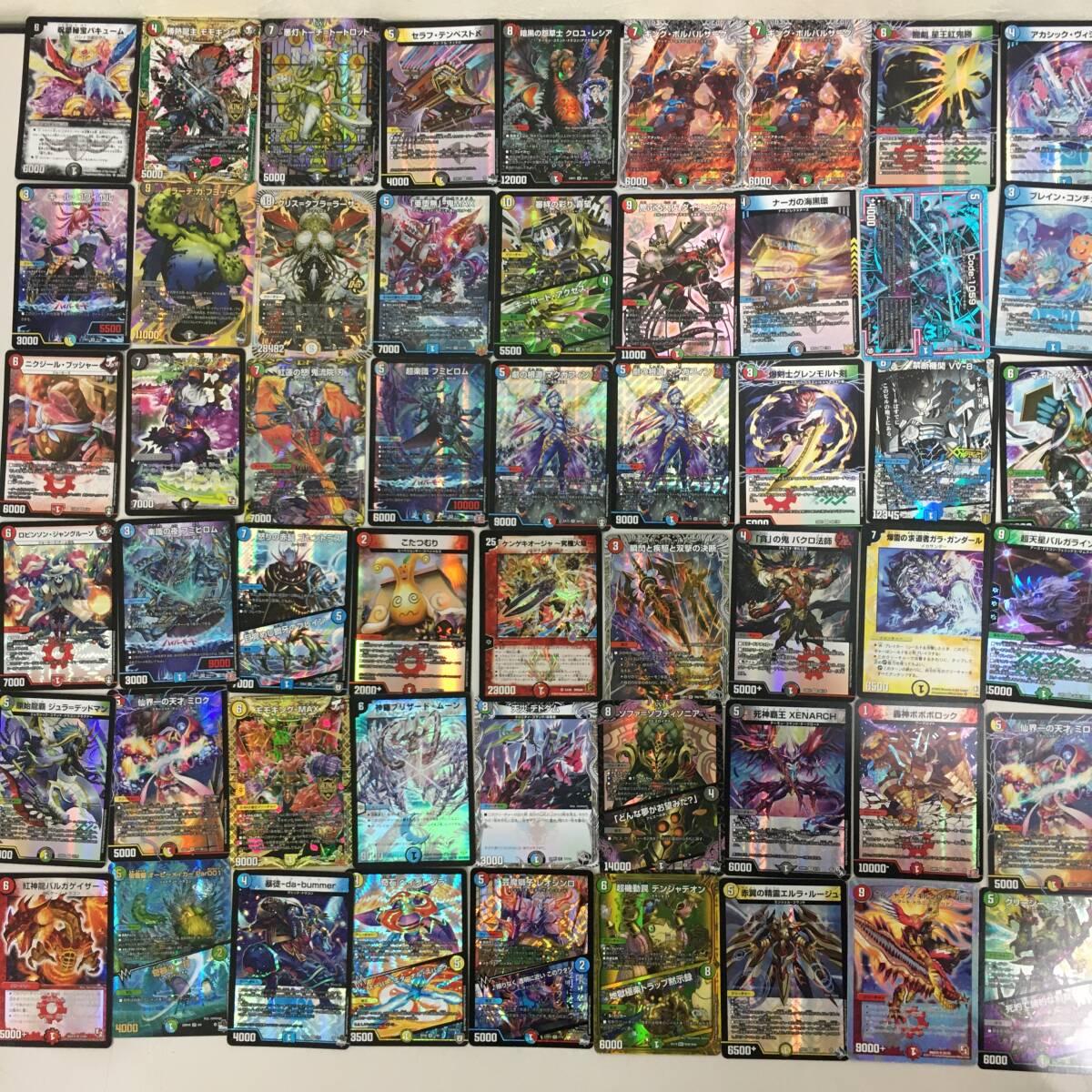 デュエルマスターズカード 光物 3800枚 ↑ 引退品 まとめ売り 中古