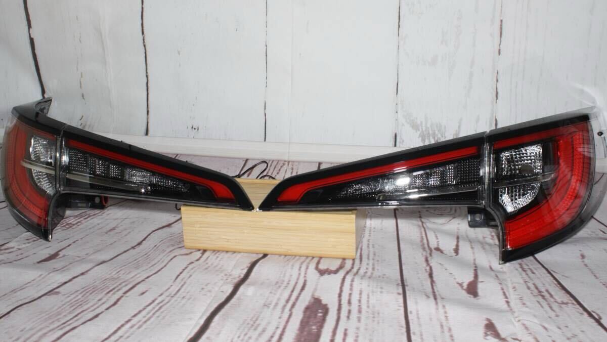 カローラツーリング LED テールランプ 純正加工品 後期風 アクリル加工品 1台分フルセット NRE210W/ZWE211W/214W/ ZRE212W/MZEA12W型_2