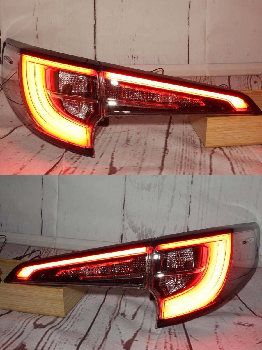 カローラツーリング LED テールランプ 純正加工品 後期風 アクリル加工品 1台分フルセット NRE210W/ZWE211W/214W/ ZRE212W/MZEA12W型_5