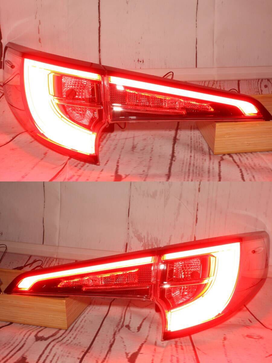 カローラツーリング LED テールランプ 純正加工品 後期風 アクリル加工品 1台分フルセット NRE210W/ZWE211W/214W/ ZRE212W/MZEA12W型_6