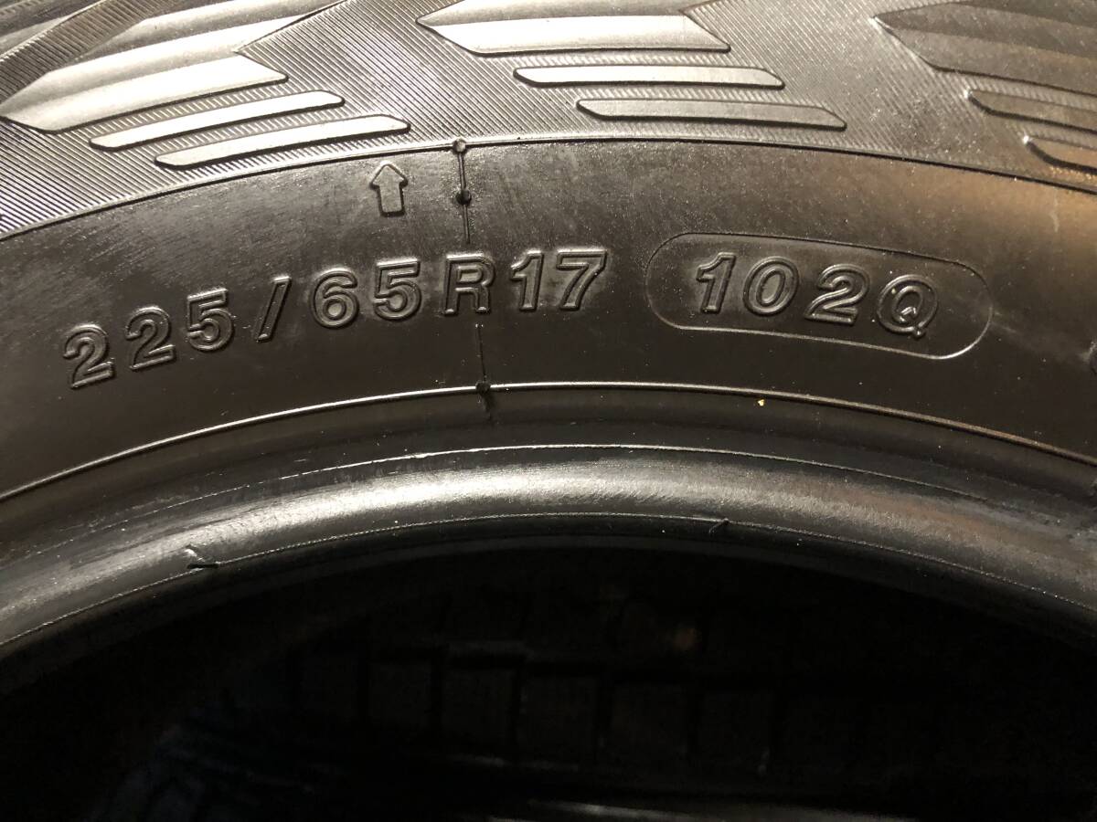 【468】 スタッドレス YOKOHAMA ice GUARD G075 225/65R17 102Q 2022年製 4本セット 中古タイヤ R17 17インチ_10