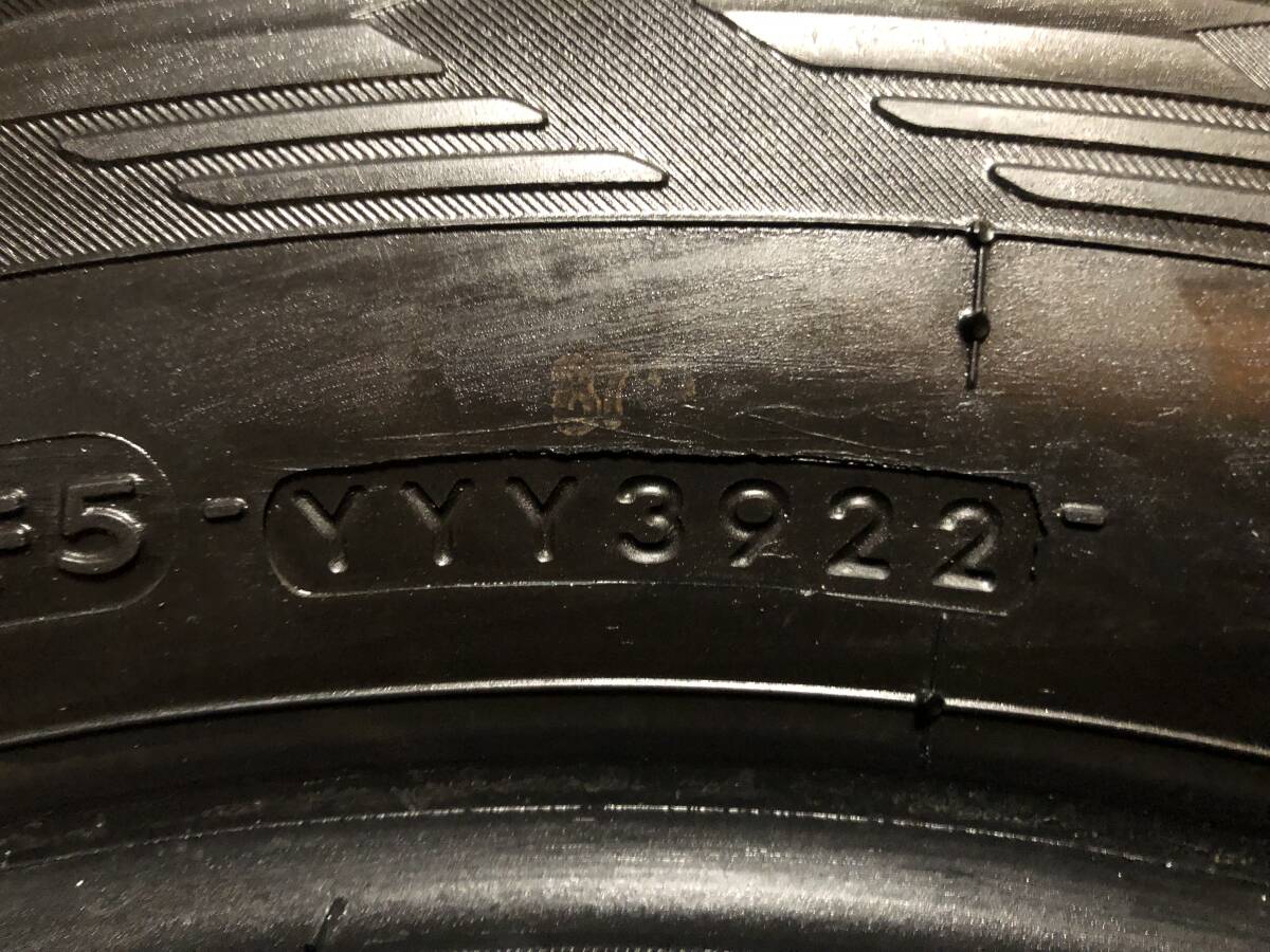 【468】 スタッドレス YOKOHAMA ice GUARD G075 225/65R17 102Q 2022年製 4本セット 中古タイヤ R17 17インチ_9