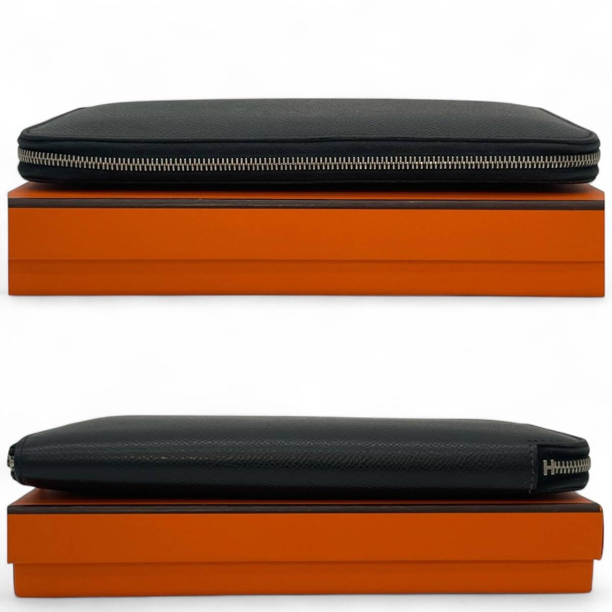☆【超極美品】エルメス HERMES アザップロング オールレザー ラウンド