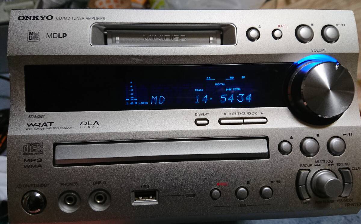 ONKYO FR-N7FX オンキョー D-N7FX 高音質で多機能！ONKYO CD⁄MDチューナー