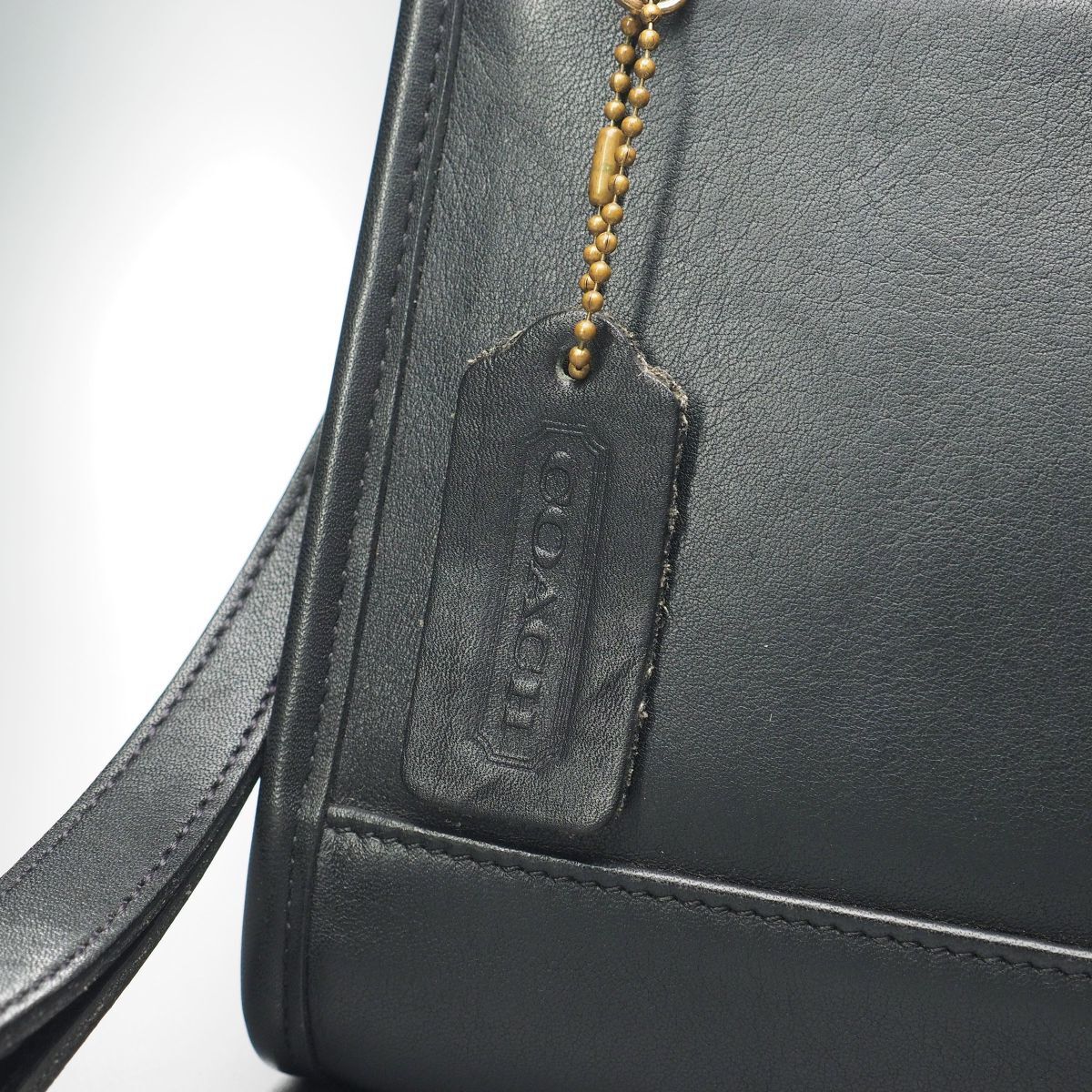 MF8787◎USA製 オールドコーチ COACH 9833 グローブレザー クラッチ