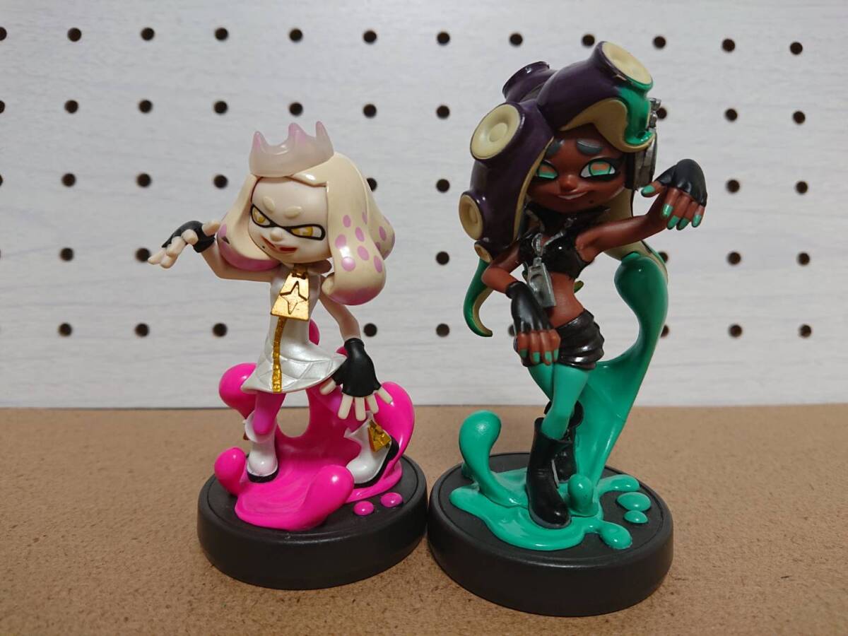 amiibo ヒメ イイダ 計2点 セット テンタクルズ / アミーボ スプラ