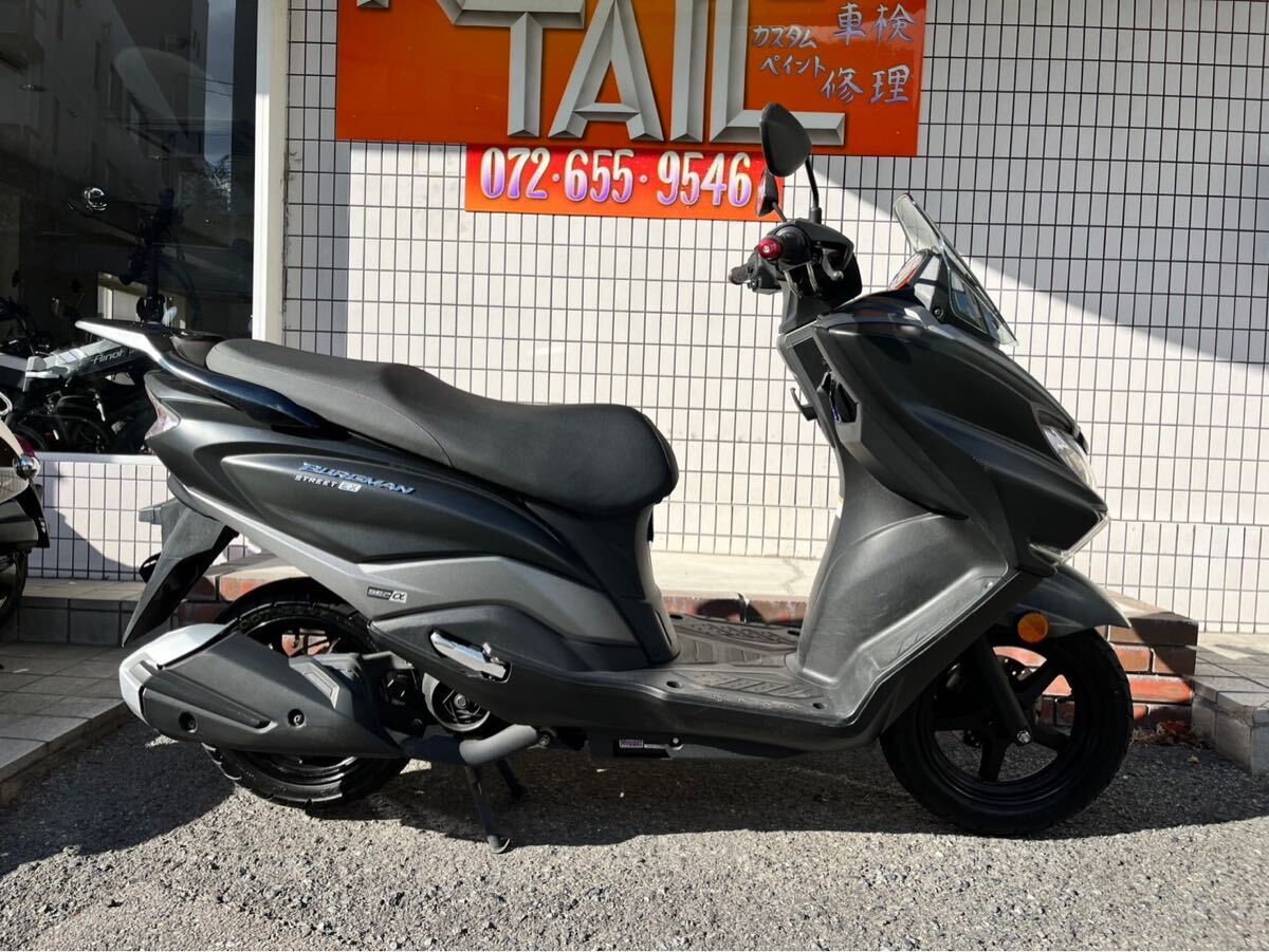 【KAKU】おまとめ3点 ☆即決14万円！バーグマンストリート125EX セル1 実働車 スズキ