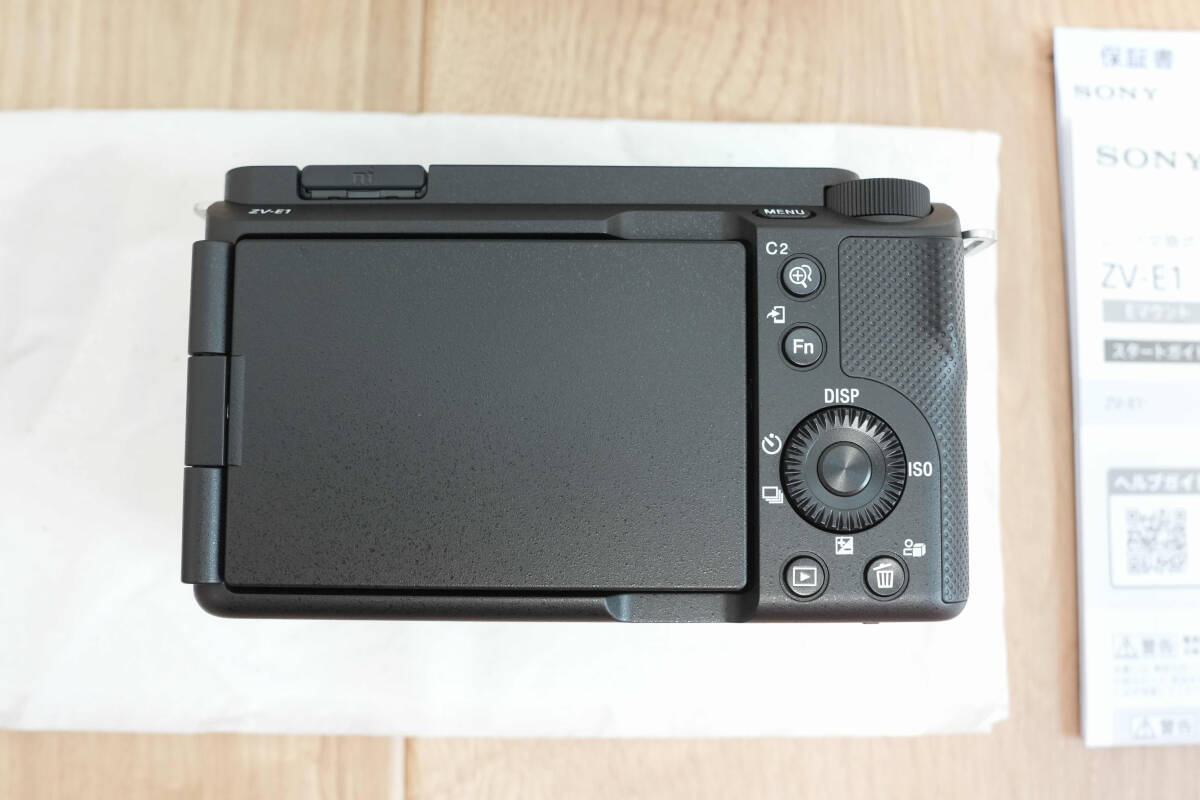 新品同様超美品　SONY　ZV-E1　ボディ　フルサイズミラーレスカメラ　Eマウント　ソニー　VLOGCAM_5