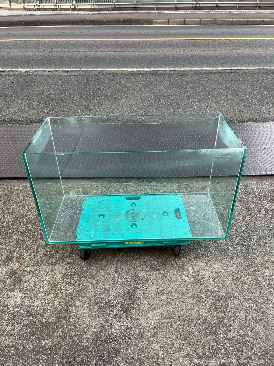 【引取り 愛知県一宮市】幅900×奥行400×高500mm　ガラス水槽　中古_1