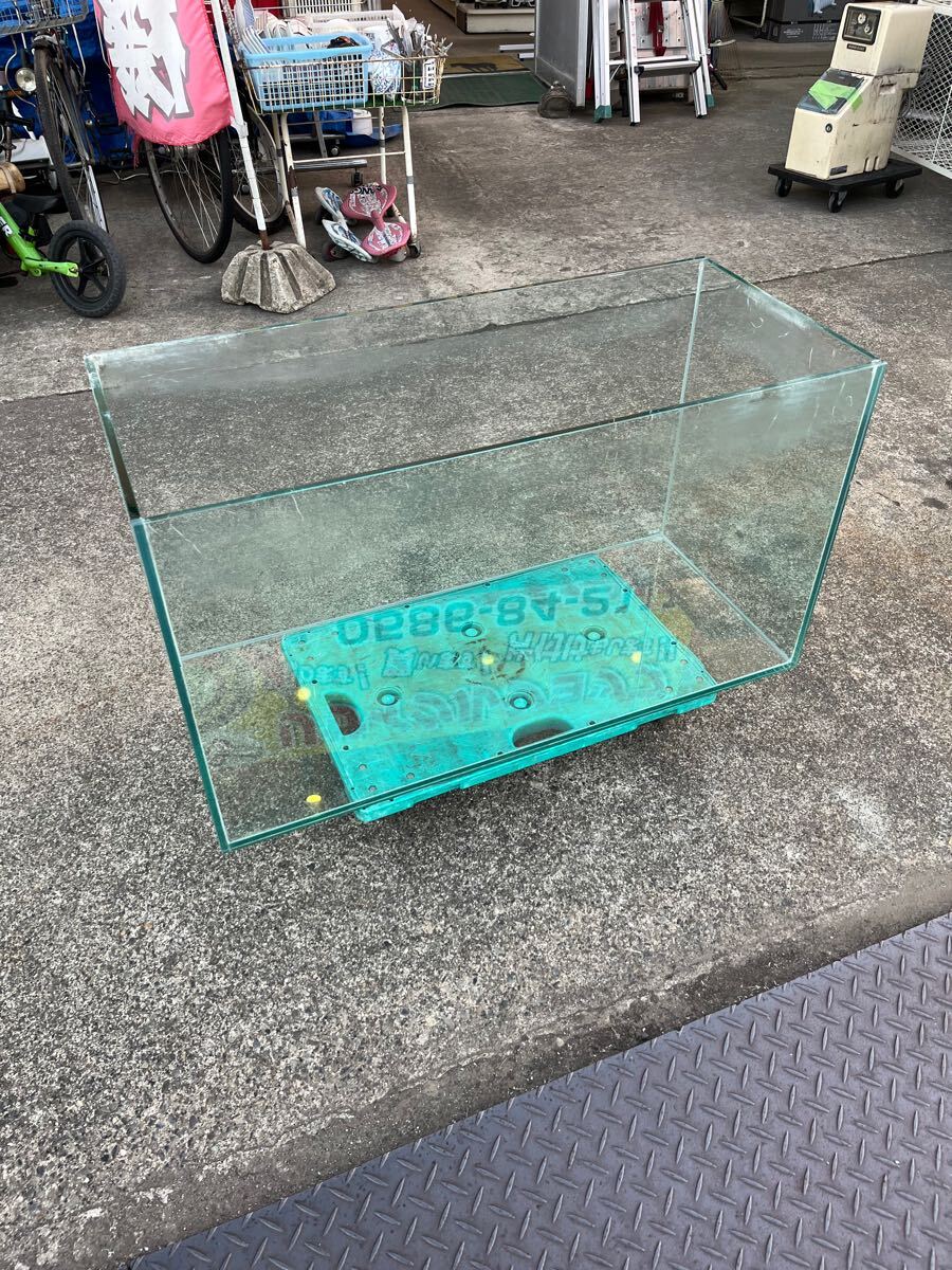 【引取り 愛知県一宮市】幅900×奥行400×高500mm　ガラス水槽　中古_2