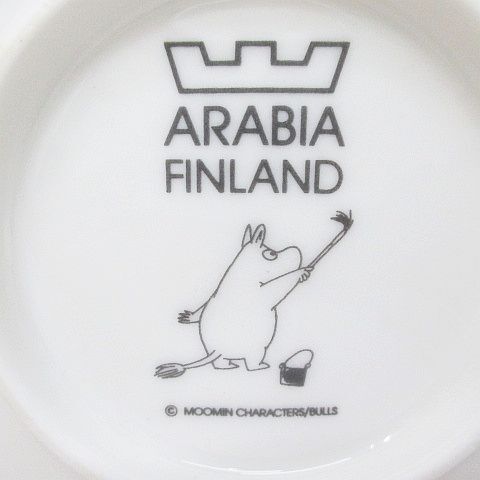 アラビア ARABIA ムーミンプレート 2枚セット ウォールプレート