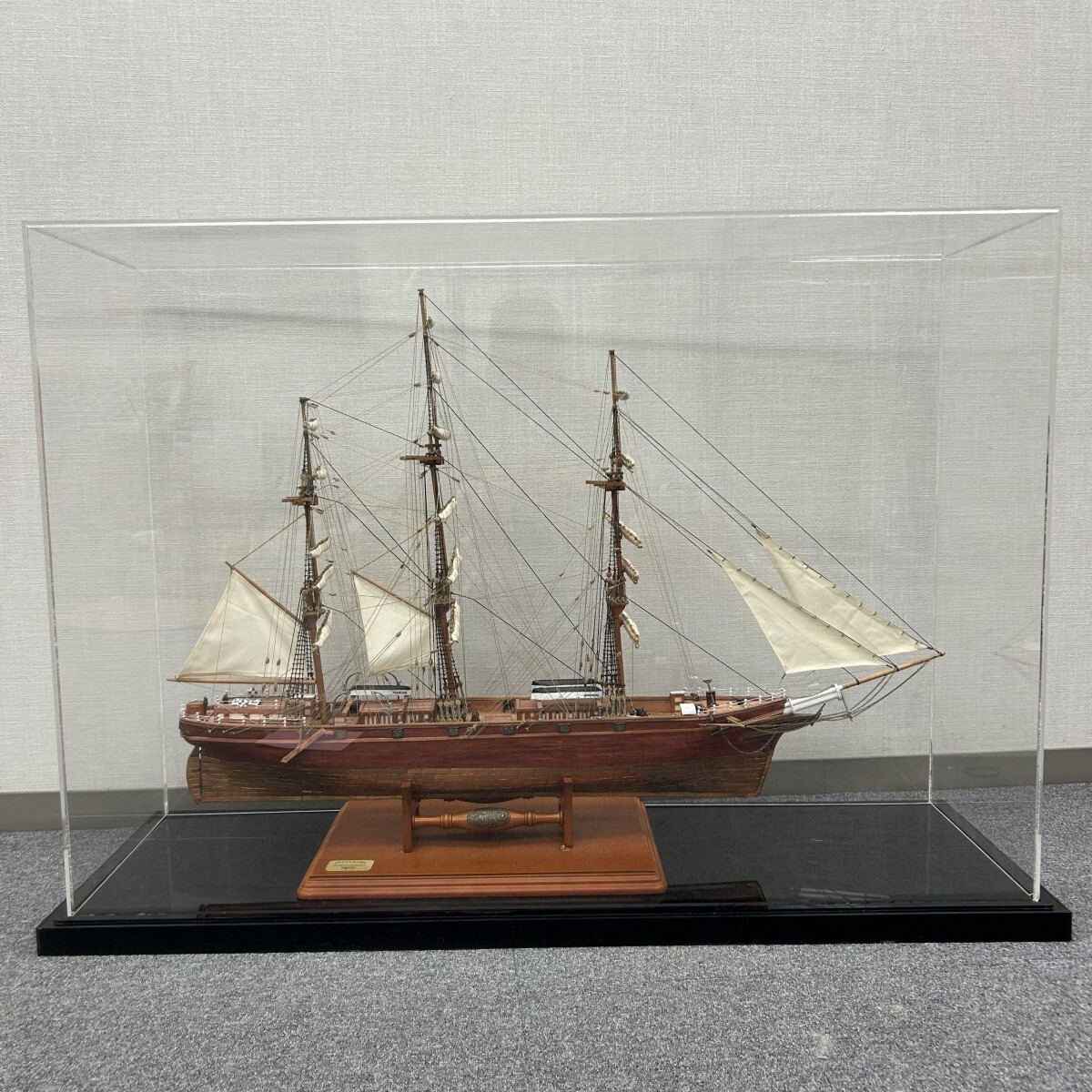 完成品！ CUTTY SARK カティーサーク 帆船 模型 1/75スケール 木製