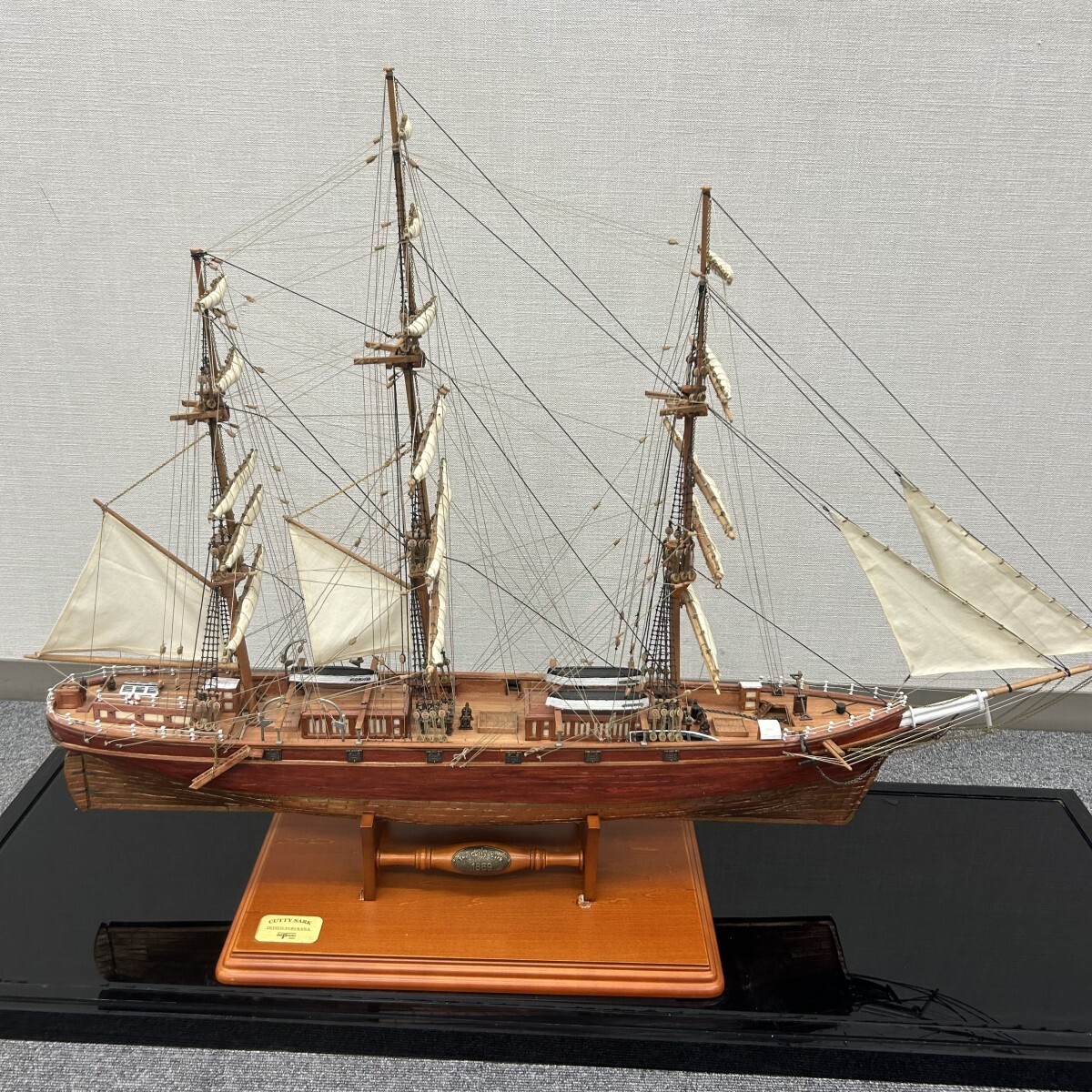 完成品! CUTTY SARK カティーサーク 帆船 模型 1/75スケール 木製 完成品! CUTTY SARK カティーサーク 帆船 模型 1/75スケール 木製