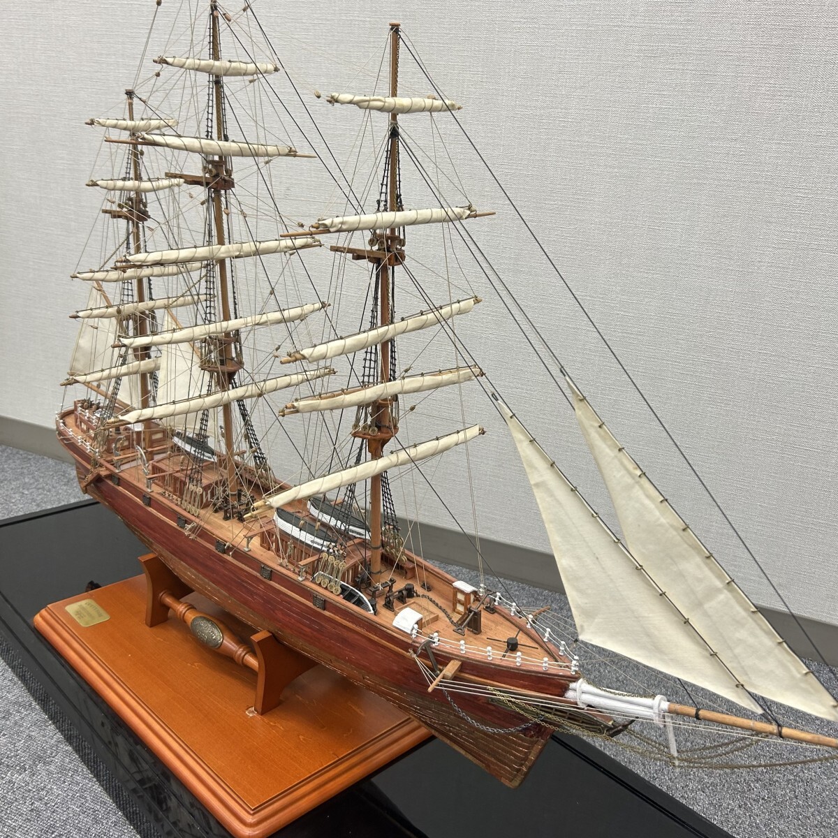 完成品！ CUTTY SARK カティーサーク 帆船 模型 1/75スケール 木製